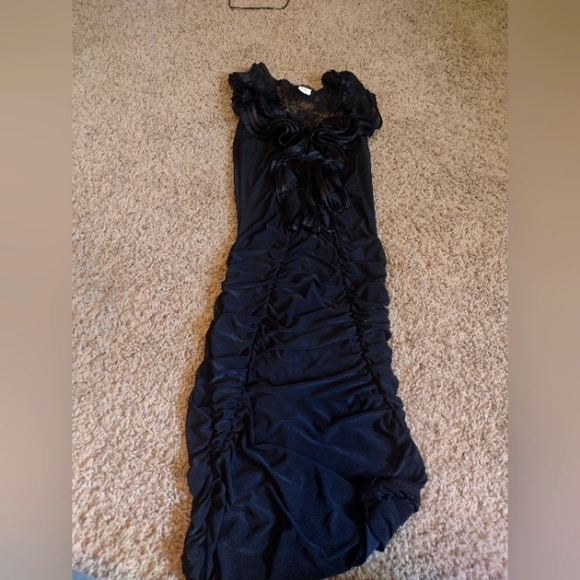Fashion Gold Black Dress size Small - Picture 1 of 5